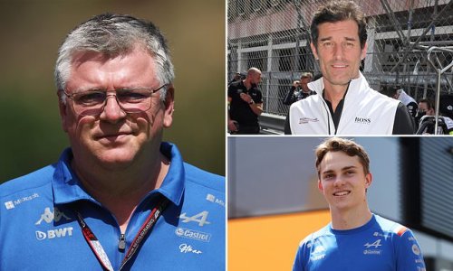 Furious Alpine F1 boss airs wild conspiracy theory involving Mark Webber and Fernando Alonso as he plans to take contract fiasco with Aussie young gun Oscar Piastri to the high court