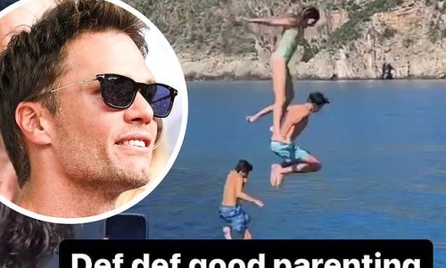 Tom Brady Claps Back At The Bad Parenting Comments Showing His Three ...