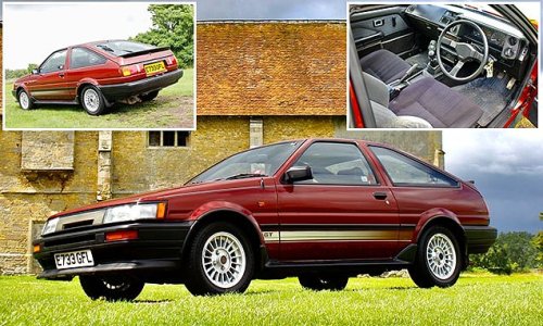 Time-warp Toyota Corolla AE86 with one lady owner sells for £46,250
