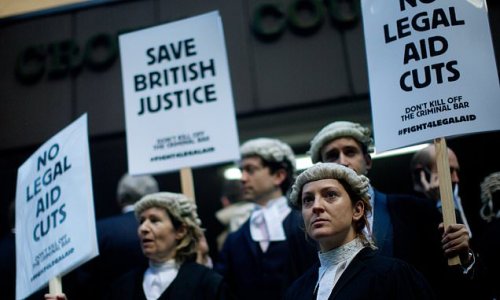 Summer of discontent continues: Barristers are accused of 'delaying justice' as they walk out of courts today demanding a 15 per cent pay rise – as millions working from home are hit by BT strike threat