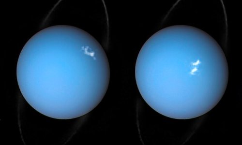 Uranus' whopping 98-degree tilt may be due to a MOON migrating away from the planet and pulling it over on its side, astronomers claim