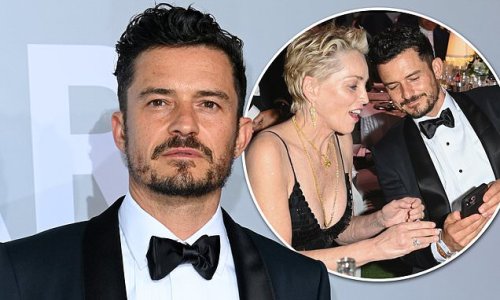 Orlando Bloom looks handsome at the 27th amfAR Gala in Cannes