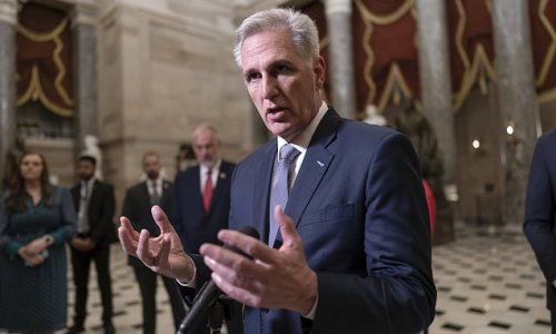 House Republicans FINALLY vote to advance four spending bills after a week of failures and protests by hardline Kevin McCarthy critics