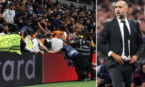 Marseille fined £28,569 over crowd trouble at Tottenham earlier this season after the French side's supporters clashed with security and police in the away end