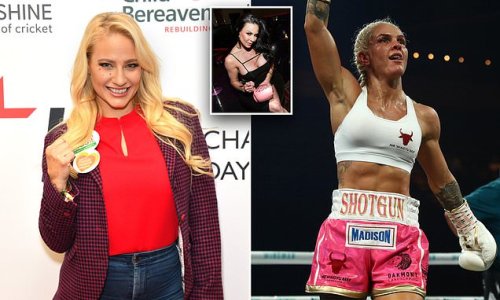 Aussie boxing world champ Ebanie Bridges is accused of DESERTING her country ahead of title fight against bitter rival - as an adult movie star springs to her defence