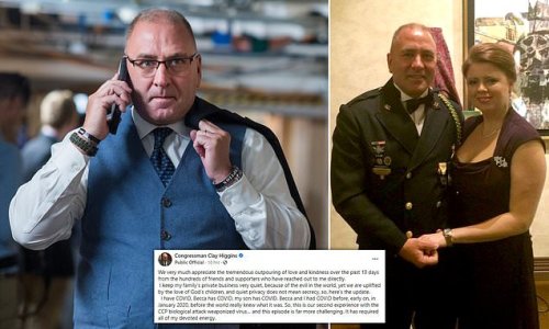 Rep. Clay Higgins echoes conspiracy, says he and family all have Covid