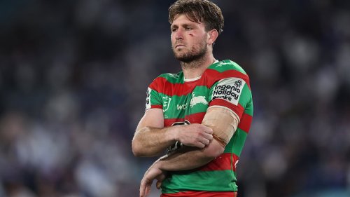 Souths enforcer Jai Arrow responds to ugly clash with spectator after Bulldogs inflict Good Friday massacre on the Bunnies
