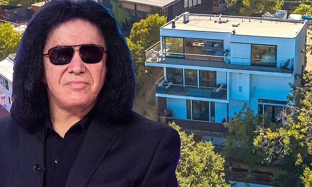 Kissing goodbye to the Hills! Gene Simmons sells his modern three-story Hollywood pad with stunning views of downtown LA for a cool $2M