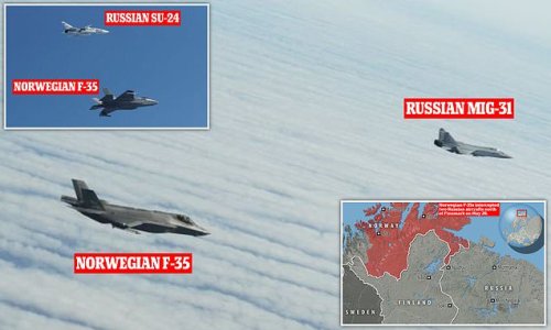 NATO scrambles jets to intercept Russian aircraft off of Norway region next to Finland border