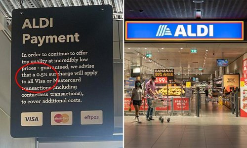 Shoppers outraged over Aldi checkout sign advising VERY confusing advice about 'hidden fees' - but there is an easy way to avoid the extra cost