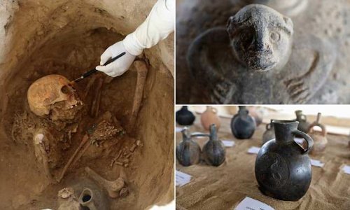Mummified Inca corpses clothed in woven royal robes are unearthed