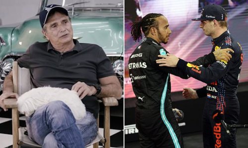 Fans' fury as Max Verstappen remains SILENT over his partner's father Nelson Piquet using the N-word at Lewis Hamilton – while other F1 aces leap to the Brit's support