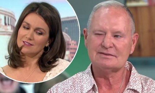 Paul 'Gazza' Gascoigne gives Susanna Reid a WINK in cheeky exchange