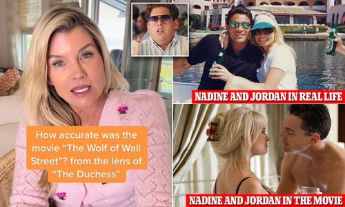 'I was terrified': Jordan Belfort's ex-wife CONFIRMS X-rated Wolf of Wall Street scene - in which Jonah Hill's character exposed and pleasured himself in front of her - DID happen