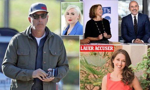MAUREEN CALLAHAN: NBC fired Matt Lauer for inappropriate sex with women underlings - now he moans Katie Couric 'betrayed' him! Does he REALLY think he's the victim now?