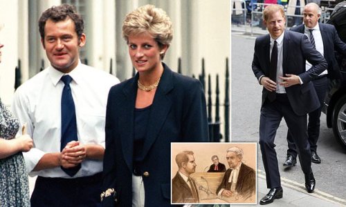 'Paul Burrell is a 'two-face s***': Court hears how Prince Harry described Diana's ex-butler and labelled him 'attention-seeking and self-interested' during a 'disagreement' with brother William