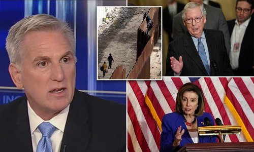 McCarthy tells McConnell to 'wait until we're in charge' to pass spending bill – as Republicans demand stricter border policies and spending cuts before a deal is done