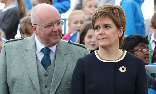 Nicola Sturgeon breaks silence on marriage to Peter Murrell and declares: 'We'll be married for many years to come'