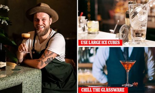 Young bartender behind Australian bar named one of the best in the world reveals his cocktail secrets - and the common mistake everyone makes