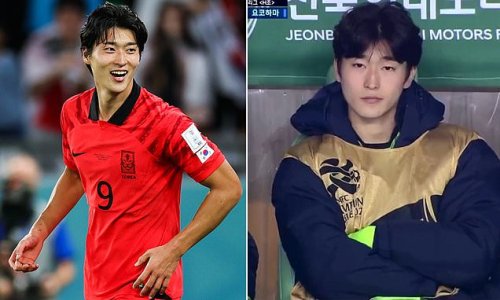 South Korea heart-throb Cho Gue-sung is forced to turn off his phone at the World Cup after attracting 1.5million new Instagram followers when a video of him just SITTING ON THE BENCH went viral!