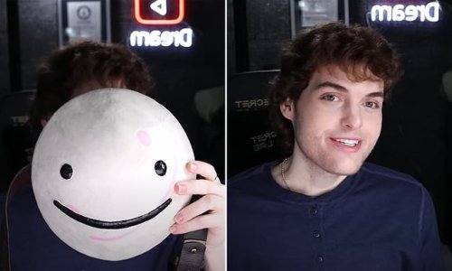 YouTube Minecraft gamer known as 'Dream' reveals his face and name for the FIRST time in video to his 30 million fans - and says he wants to 'get out in the world' after wearing a mask online for eight years