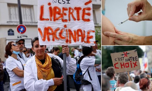 France suspends thousands of health care workers for refusing vaccine