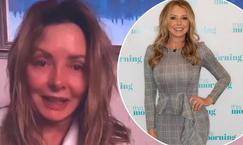 'Oh God, I feel rough!' Carol Vorderman, 61, gives an update on her flu battle as she's forced to pull out of This Morning appearance