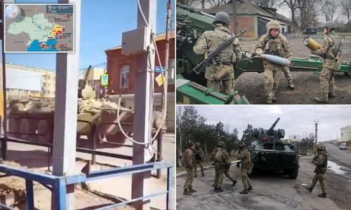 Ukraine warns Putin of 'painful consequences' if troops cross border