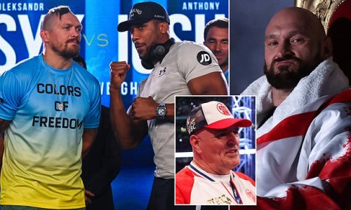 Tyson Fury's dad John insists he will 'pressure' his son to face the winner of Anthony Joshua vs Oleksandr Usyk and says he has a 'sneaky feeling' AJ will beat the Ukrainian to set up epic British showdown