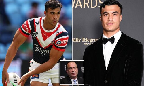 NRL supremo Peter V'landys accuses Joseph Suaalii of chasing 'easy money' and says the Roosters superstar will be 'terribly bored' in rugby union as teammate Brandon Smith jokes 'a $1.6million winger won't help the Wallabies win'