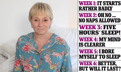 I had insomnia for 24 years. Now I am cured after a six-week course on the NHS