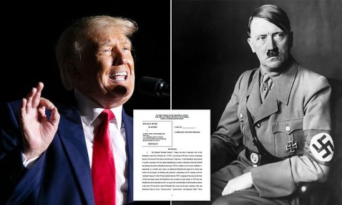 Trump sues CNN for defamation and seeks $475 MILLION in damages for calling him a 'racist' and comparing him to Hitler in what he says will be the first of many lawsuits against the 'fake news media'