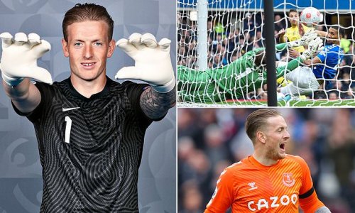 'My save will mean nothing if we don't escape the drop!': Jordan Pickford opens up on THAT stop to deny Cesar Azpilicueta, the stress of relegation battle at Everton and the scrutiny of being England's No 1