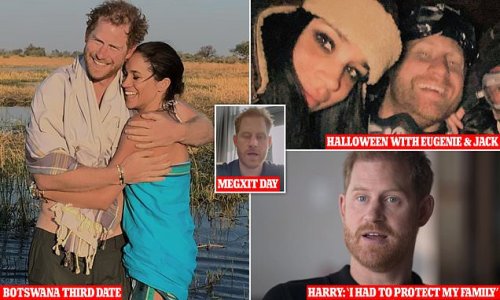 The 20 bombshell revelations so far in Harry and Meghan's explosive Netflix series: From Prince Harry filming himself on day of Megxit, how the couple met, comparing Meghan to Diana, and their 'orchestrated reality show' engagement interview