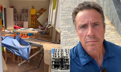 Wish you weren't here! Chris Cuomo returns to Instagram to share 'report' - and brooding selfie - from war-torn Ukraine, even though disgraced star remains jobless since spectacular CNN firing