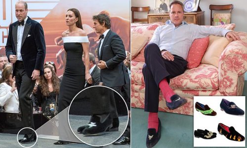 Want to step out in style? Slip on a pair of posh slippers! As Prince William wears a pair to the Top Gun premiere, fellow dandy HENRY DEEDES says the comfy velvet footwear is a must-have