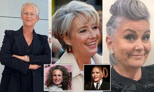 Stars who ARE ageing gracefully: The 60-plus set who are embracing grey hair, fine lines and not going too heavy on the Botox (Madonna take note!)