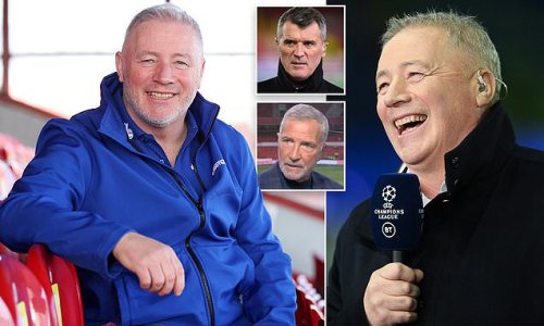 EXCLUSIVE INTERVIEW: 'My sons say I'm doing OK... and they're right on me if I get it wrong!': The nation's favourite co-commentator Ally McCoist opens up on his transition from lethal striker to the man with killer one-liners
