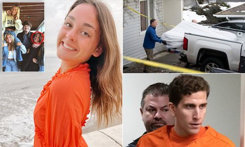 University of Idaho victim Xana Kernodle 'fought back' against killer and 'repeatedly grabbed the knife' before she was murdered on second floor of home after her friends were stabbed to death, source claims