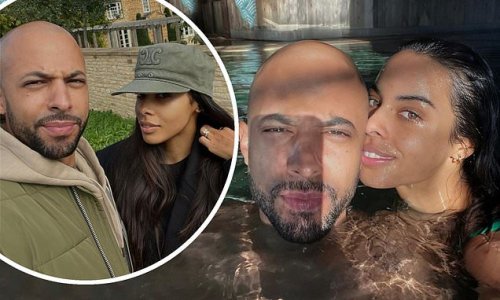 'This weekend I fed my soul': Rochelle and husband Marvin Humes cosy up together as they enjoy a romantic break at Soho Farmhouse