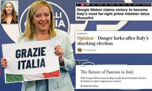KAROL MARKOWICZ: The left and feminist harpies are NOT WRONG to hate Italy's first female prime minister. Giorgia Meloni is everything they are not — independent and plain-spoken