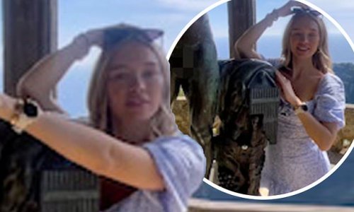 Jack Whitehall plays a VERY X-rated prank on oblivious girlfriend Roxy