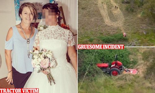 EXCLUSIVE: How wedding dressmaker who lost both legs and an arm in a gruesome tractor slasher accident while mowing alone on her farm bravely clung to life despite her horrific injuries