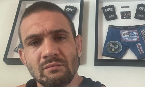 Christos Giagos cuts hand open on 'broken porcelain TOILET' and is forced to withdraw from fight against Benoit Saint-Denis at UFC Paris as he requires 'minor surgery' on freak injury