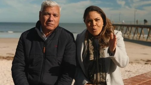 Indigenous Voice support falls as No campaigners Warren Mundine and Jacinta Price share message in ad