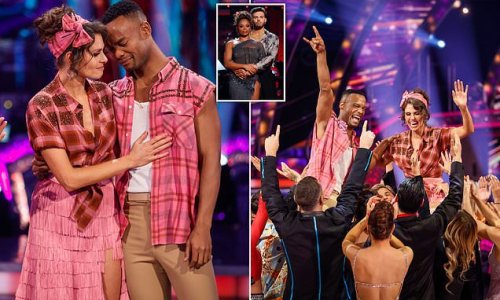 Strictly Come Dancing: Ellie Taylor gets the ballroom boot as Ted Lasso actress becomes the ninth contestant to suffer elimination after facing Fleur East in the dreaded dance off