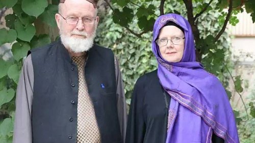 Fears British pensioner held by the Taliban along with his wife could die before he is released as family issues health update