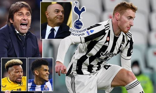 Tottenham are PANICKING and now turning to a deal for Juventus bit-part star Dejan Kulusevski after moves for Luis Diaz and Adama Traore were hijacked by Liverpool and Barcelona to Antonio Conte's fury