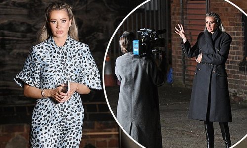 Olivia Attwood exits PORN studio in early hours while filming TV show