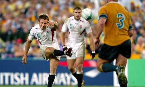 Wrong rugby! Nadine Dorries slips up at a Rugby League World Cup event, hilariously reminiscing over 'that 2003 drop-goal' by Jonny Wilkinson - in rugby UNION - and even her hosts brand the Culture Secretary 'a bit disrespectful'